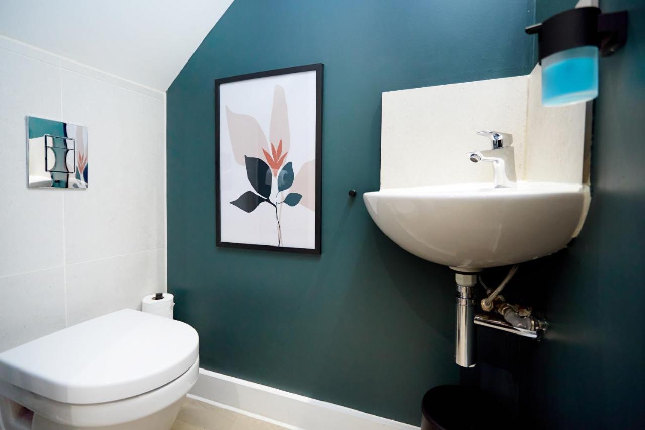 Luxury New Built Split-Level Flat With Rooftop Gardens Access Manchester Extérieur photo