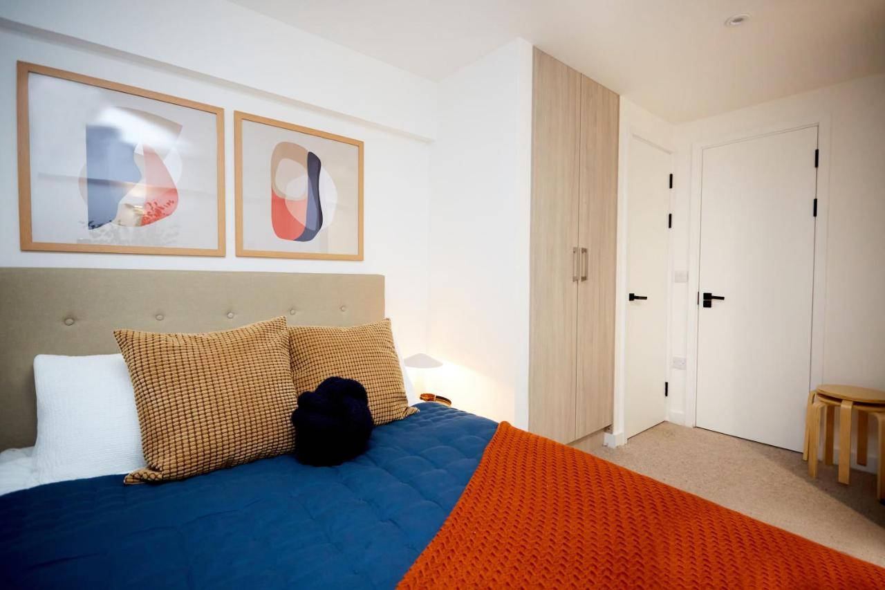 Luxury New Built Split-Level Flat With Rooftop Gardens Access Manchester Extérieur photo